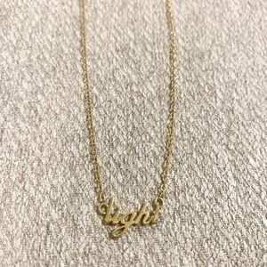 “Light” necklace